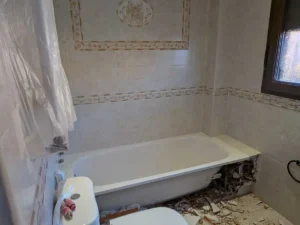 Cambio de bañera por plato de ducha, Antes